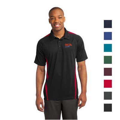 Sport-Tek® PosiCharge® Micro-Mesh Colorblock Polo